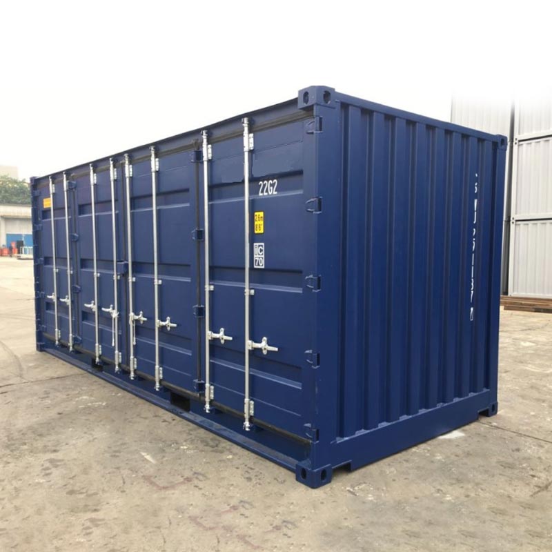 Advantages of Open Side Container in Temporary Warehouse Construction