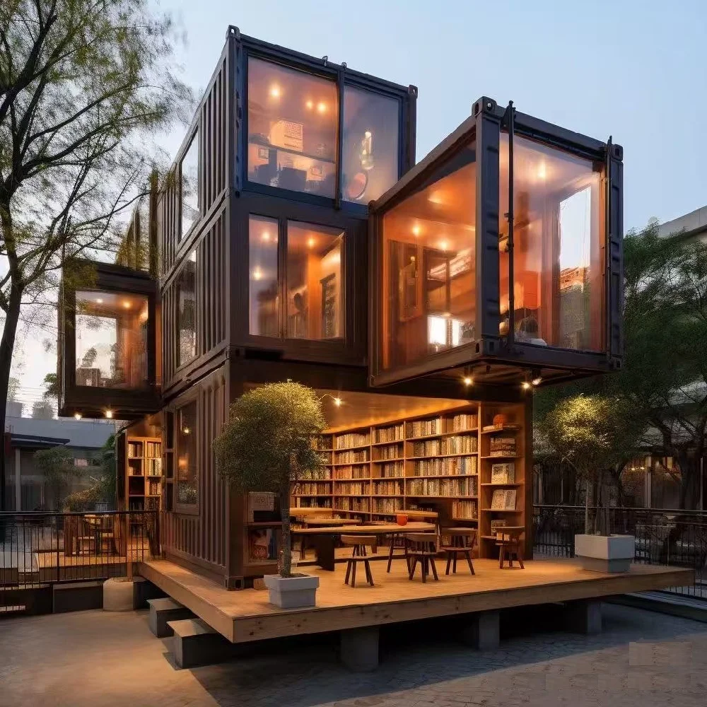 Mini Containers Enter the Cultural Sphere: Container Bookstores Become New Check-in Hotspots