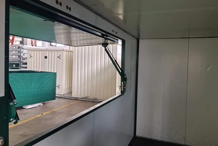 Flat Pack Container Kiosk