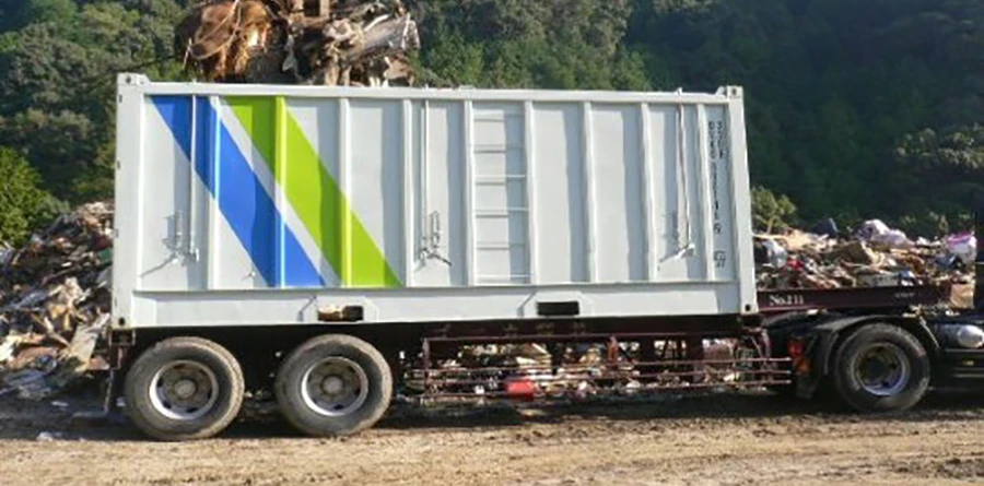 waste sea container