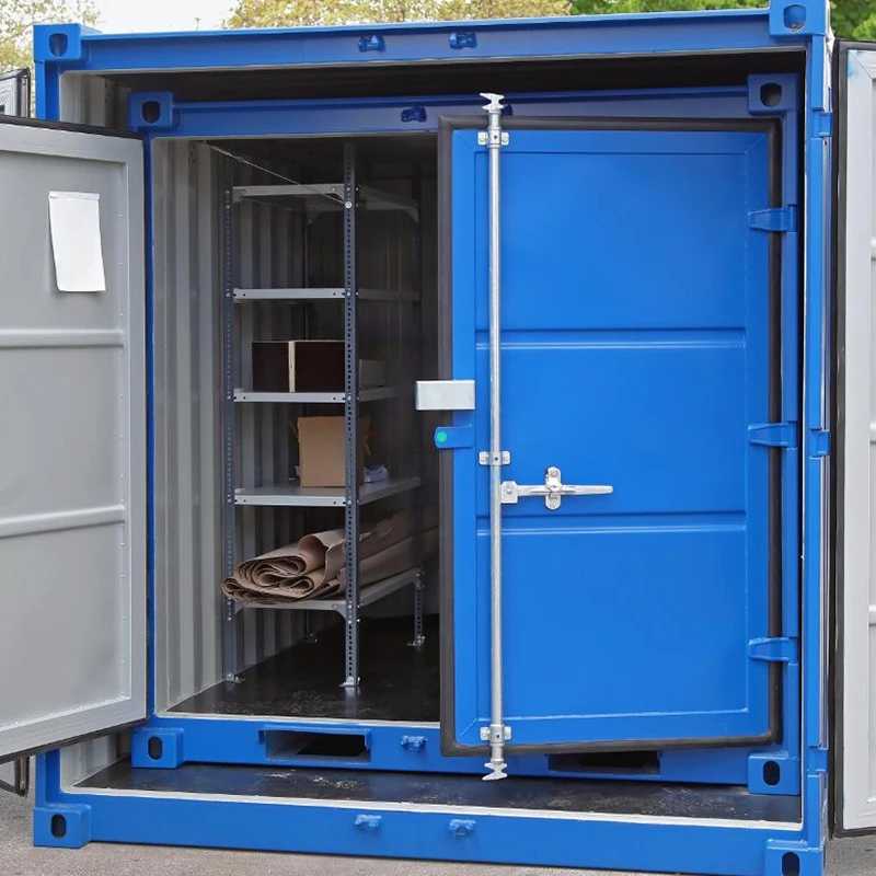 Storage Container with Shelving